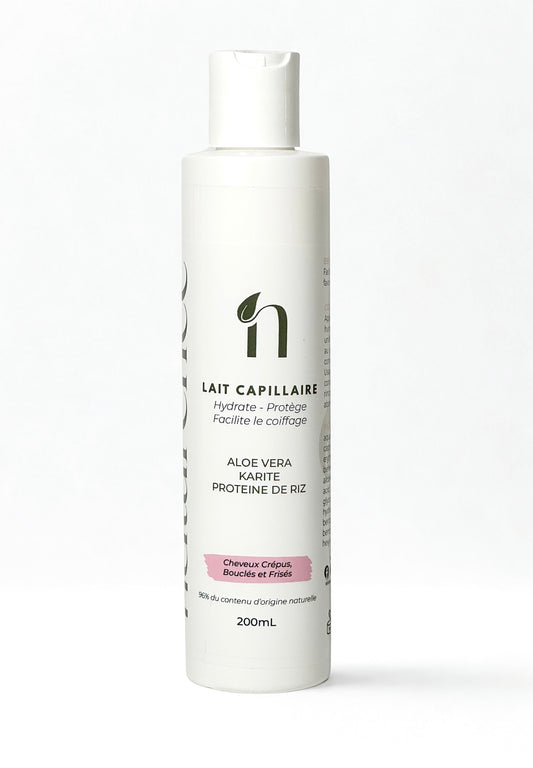 Lait capillaire hydratant